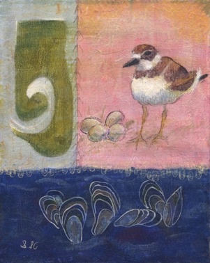 Plover and Mussels
Egg Tempera - 8"x10"