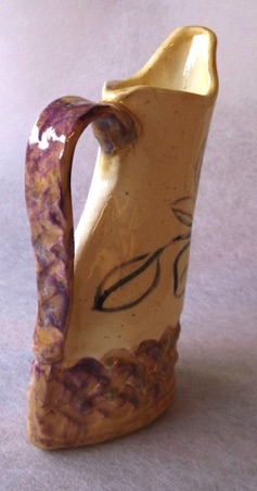 Small bird pitcher - handle